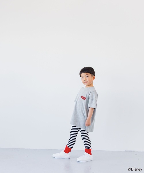 LOWRYS FARM（ローリーズファーム）の「Disney バックプリントTシャツ　112948（Tシャツ/カットソー・キッズ・ホワイト/グレー/ブルー/チャコールグレー・110cm/120cm/130cm/140cm/150cm）」の22枚目の写真