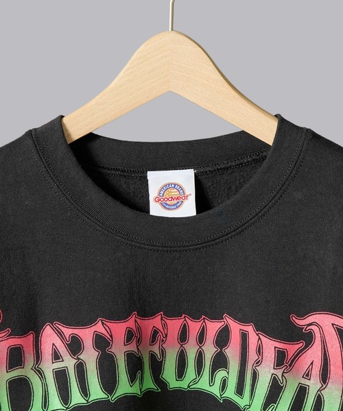 Goodwear(Since1983)(グッドウェア)の「【 GOODWEAR / グッドウェア 】 GRATEFUL DEAD TIM CREWNECK SWEAT / グレイトフル・デッド クルーネックスウェット(スウェット・メンズ・ブラック/ホワイト・LARGE/X-LARGE/MEDIUM)」の5枚目の写真