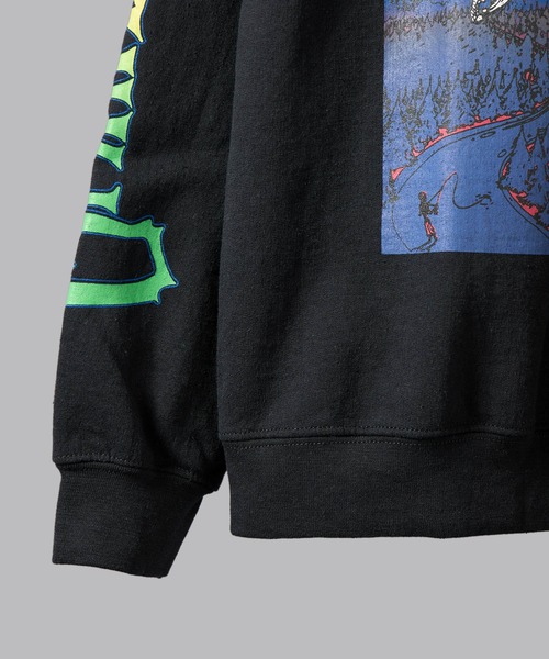 Goodwear(Since1983)(グッドウェア)の「【 GOODWEAR / グッドウェア 】 GRATEFUL DEAD TIM CREWNECK SWEAT / グレイトフル・デッド クルーネックスウェット(スウェット・メンズ・ブラック/ホワイト・LARGE/X-LARGE/MEDIUM)」の8枚目の写真