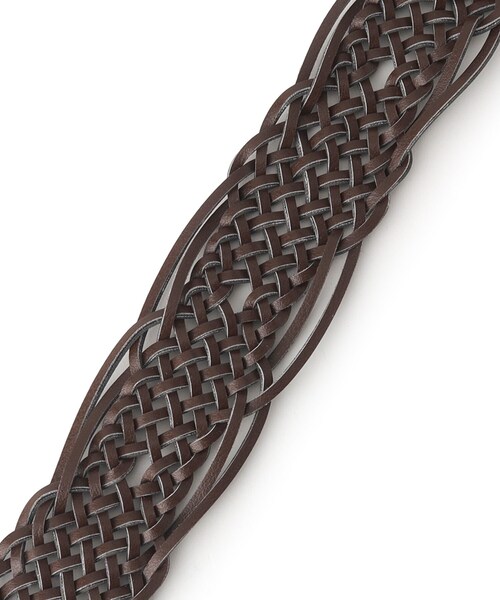 SHOO・LA・RUE（シューラルー）の「◆メッシュベルト（ベルト・レディース・ブラウン系その他/ブラック/アイボリー・00）」の7枚目の写真