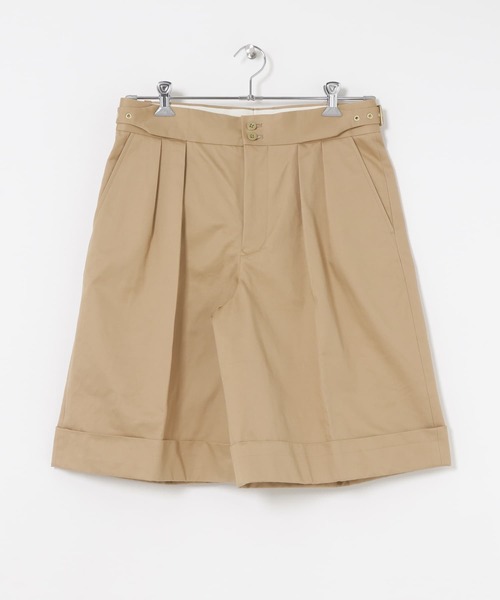 Scye（サイ）の「Scye　San Joaquin Cotton Shorts（その他パンツ・メンズ・ネイビー/ベージュ・36/38）」の2枚目の写真