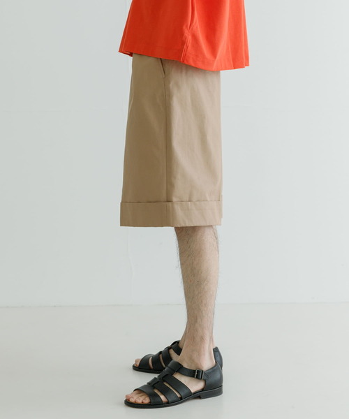 Scye（サイ）の「Scye　San Joaquin Cotton Shorts（その他パンツ・メンズ・ネイビー/ベージュ・36/38）」の4枚目の写真