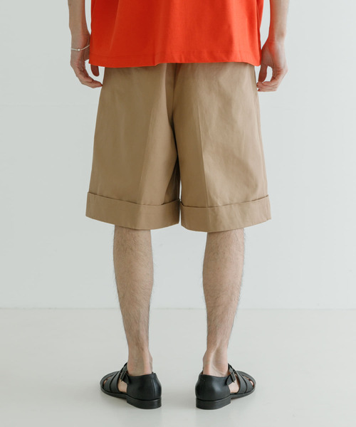 Scye（サイ）の「Scye　San Joaquin Cotton Shorts（その他パンツ・メンズ・ネイビー/ベージュ・36/38）」の5枚目の写真