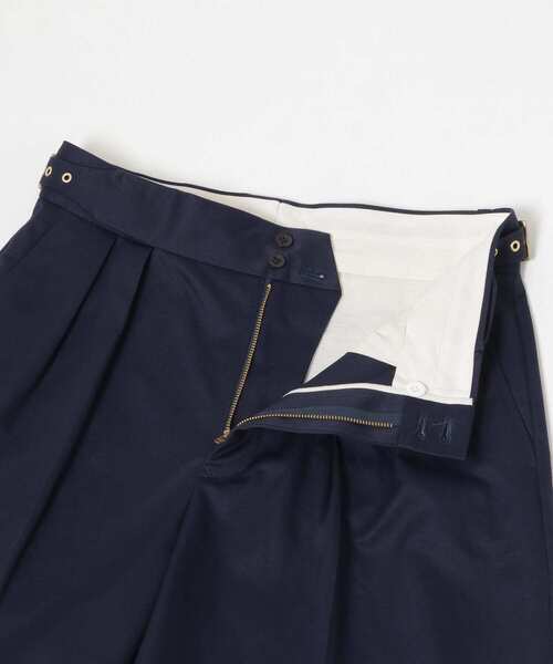 Scye（サイ）の「Scye　San Joaquin Cotton Shorts（その他パンツ・メンズ・ネイビー/ベージュ・36/38）」の9枚目の写真