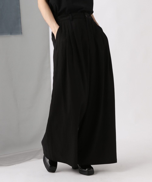 HARE（ハレ）の「DABOルーズリネンパンツ(HARE)（その他パンツ・メンズ・ブラック/グレー・FREE）」の2枚目の写真