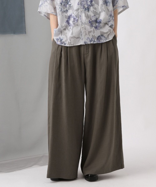 HARE（ハレ）の「DABOルーズリネンパンツ(HARE)（その他パンツ・メンズ・ブラック/グレー・FREE）」の6枚目の写真