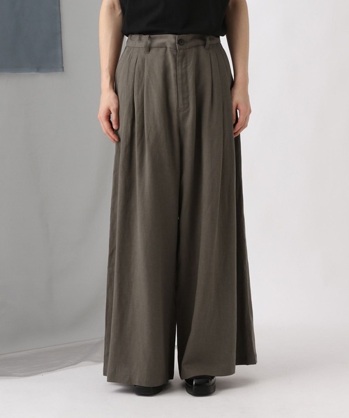 HARE（ハレ）の「DABOルーズリネンパンツ(HARE)（その他パンツ・メンズ・ブラック/グレー・FREE）」の5枚目の写真