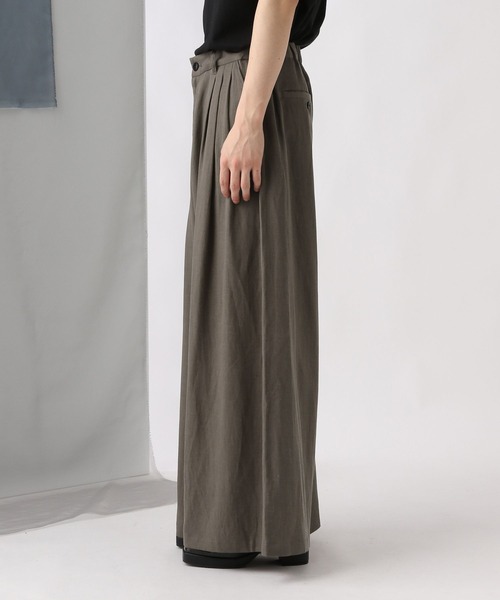 HARE（ハレ）の「DABOルーズリネンパンツ(HARE)（その他パンツ・メンズ・ブラック/グレー・FREE）」の4枚目の写真