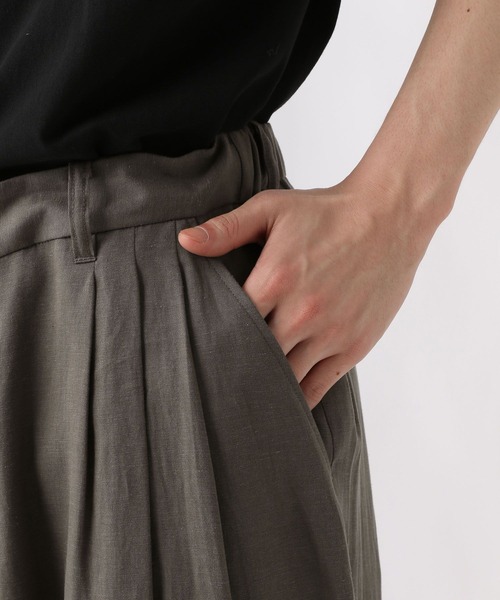HARE（ハレ）の「DABOルーズリネンパンツ(HARE)（その他パンツ・メンズ・ブラック/グレー・FREE）」の15枚目の写真