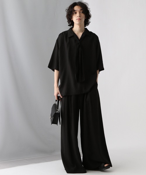 HARE（ハレ）の「DABOルーズリネンパンツ(HARE)（その他パンツ・メンズ・ブラック/グレー・FREE）」の18枚目の写真