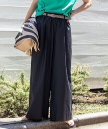 NOLLEY’S | ウォッシャブルエクセルテックタンブラーワイドパンツ(その他パンツ)