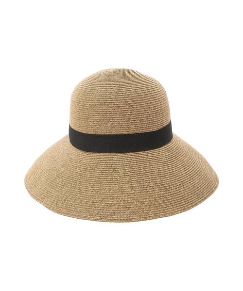 Te chichi（テチチ）の「リボンペーパーHAT（ハット・レディース・ブラック/ベージュ・F）」の8枚目の写真