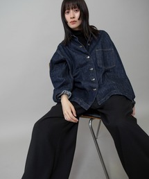 Munich | 9.5ozスラブコットンデニムシャツアウター(シャツ/ブラウス)
