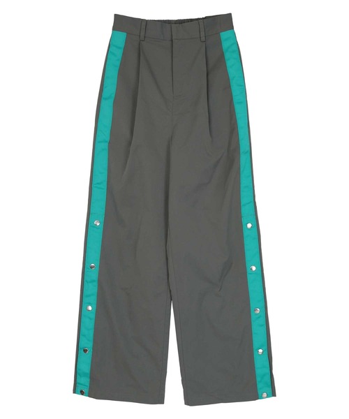 miette（ミエット）の「サイドボタンワイドパンツ（その他パンツ・レディース・ブラック/グレー・FREE）」の13枚目の写真