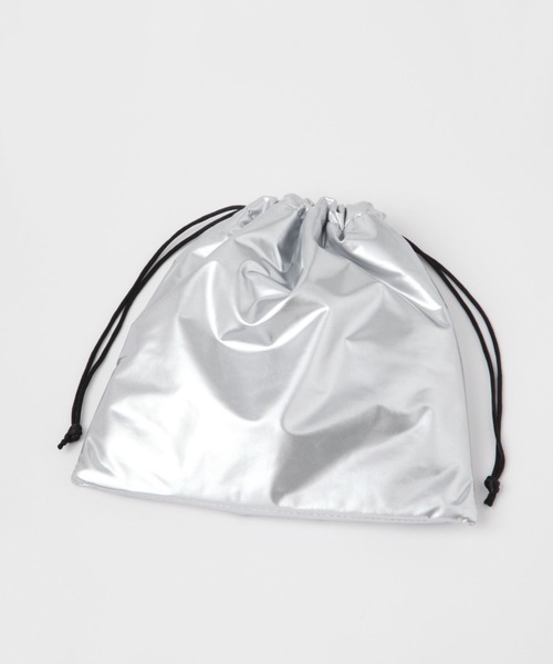 LAKOLE（ラコレ）の「アソートデザイン巾着ポーチ2 / 115311（ポーチ・レディース・ライトブルー/その他1/ブラック・FREE）」の3枚目の写真