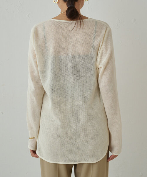 LOUNGEDRESS（ラウンジドレス）の「メッシュVブラウス（シャツ