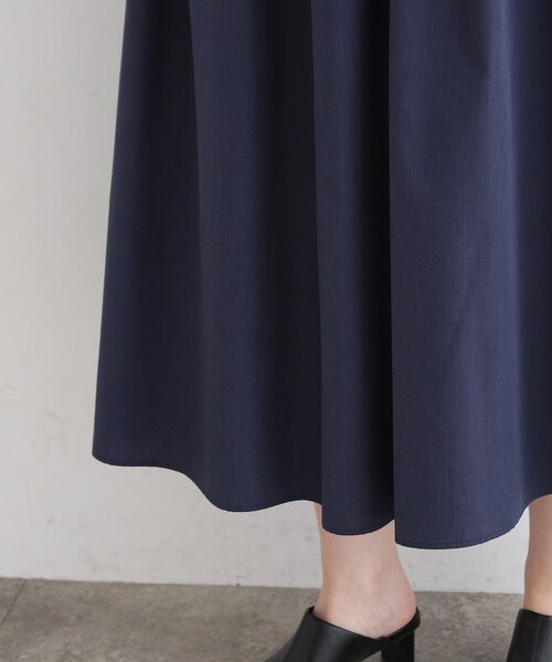 INDIVI(インディヴィ)の「◆【洗える/UVケア/接触冷感/SETUP可能】ブロード素材タックスカート(スカート・レディース・ブラック/グレー系3/ネイビー系3・03/05/12/13/15 /19/36/38/40)」の21枚目の写真