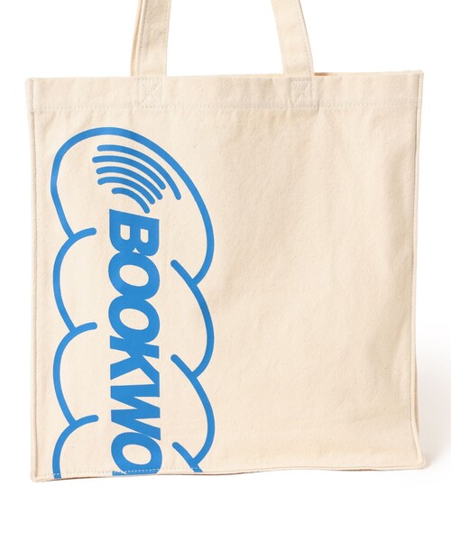 BEAMS T（ビームスティー）の「Blue Note Tokyo × BOOKWORKS  / 別注 LOGO TOTE（トートバッグ・メンズ・ナチュラル/ブラック・ONE SIZE）」の7枚目の写真