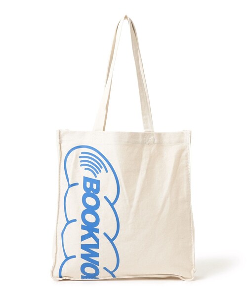 BEAMS T（ビームスティー）の「Blue Note Tokyo × BOOKWORKS  / 別注 LOGO TOTE（トートバッグ・メンズ・ナチュラル/ブラック・ONE SIZE）」の13枚目の写真