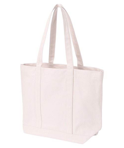 Maison de FLEUR（メゾンドフルール）の「マルチポケット帆布トートMバッグ（トートバッグ・レディース・ピンク系その他3/ブラック・FREE）」の10枚目の写真