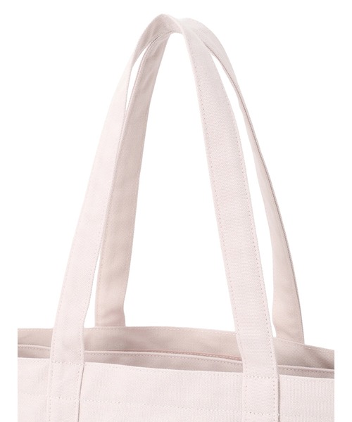 Maison de FLEUR（メゾンドフルール）の「マルチポケット帆布トートMバッグ（トートバッグ・レディース・ピンク系その他3/ブラック・FREE）」の12枚目の写真