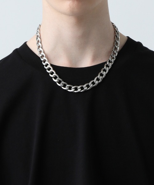MADE IN JAPAN】ステンレスチェーンネックレス(HARE)（ネックレス