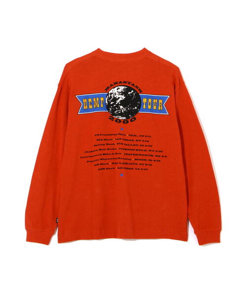 MANASTASH／マナスタッシュ／ HEMP L／S TEE HEMP TOUR 2000 Hemp Long Sleeve Tee Hemp Tour 2000 'Navy' – Manastash US