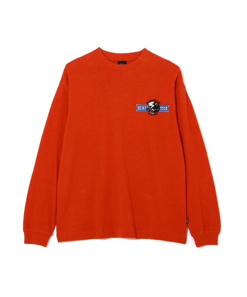 MANASTASH(マナスタッシュ)の「MANASTASH/マナスタッシュ/ HEMP L/S TEE HEMP TOUR 2000/ヘンプロンT ヘンプツアー2000(Tシャツ/カットソー・メンズ・ホワイト/ネイビー/オレンジ・S/M/L/XL)」の20枚目の写真