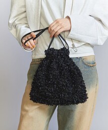 BEAUTY&YOUTH UNITED ARROWS | フラワー リバーシブル ドロストバッグ(ショルダーバッグ)