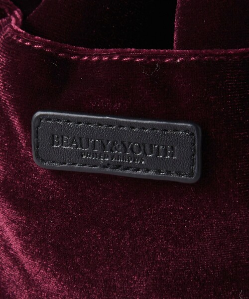 BEAUTY&YOUTH UNITED ARROWS(ビューティーアンドユースユナイテッドアローズ)の「フラワー リバーシブル ドロストバッグ(ショルダーバッグ・レディース・ブラック/オフホワイト・FREE)」の17枚目の写真