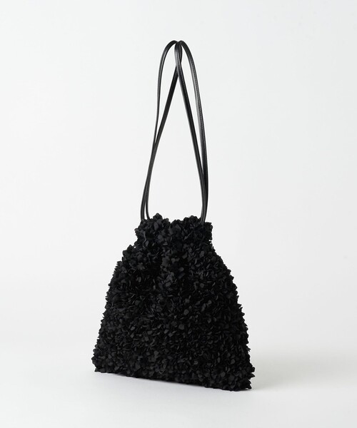 BEAUTY&YOUTH UNITED ARROWS(ビューティーアンドユースユナイテッドアローズ)の「フラワー リバーシブル ドロストバッグ(ショルダーバッグ・レディース・ブラック/オフホワイト・FREE)」の19枚目の写真