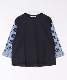 H.A.K | マーセライズ天竺＋ブロードブルースターオンケミレースカットソー(Tシャツ/カットソー)