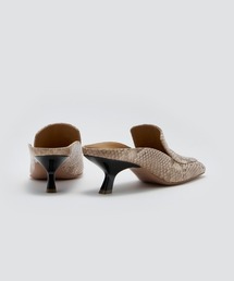 PELLICO（ペリーコ）の「PESCA パイソン ミュール 5.5cm BEIGE
