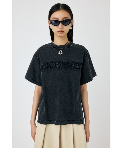 tシャツ WASHED PATCH MOUSSY Tシャツ レディース セール】WASHED PATCH MOUSSY Tシャツ（Tシャツ/カットソー