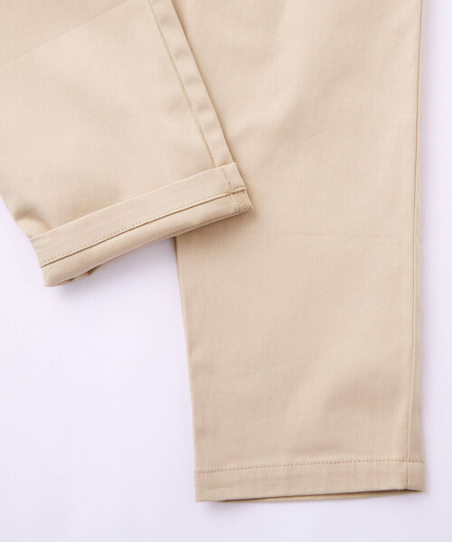 BeBe(ベベ)の「ツイルテーパードお花刺しゅうサスペンダーパンツ(90~150cm)(その他パンツ・キッズ・ベージュ/パープル・100cm/90cm/110cm/140cm/130cm/120cm/150cm)」の15枚目の写真