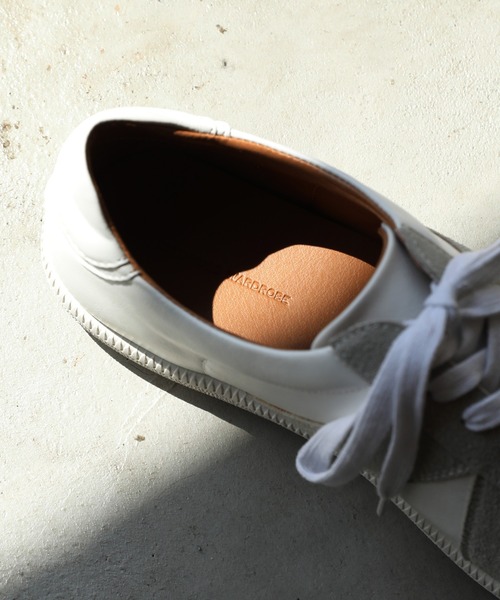 【セール】ジャーマントレーナースニーカー（スニーカー）｜ESSENTIALS WARDROBE（エッセンシャルワードローブ）