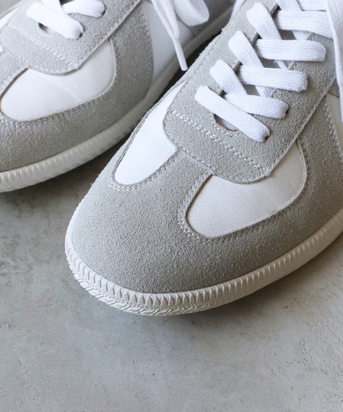 【セール】ジャーマントレーナースニーカー（スニーカー）｜ESSENTIALS WARDROBE（エッセンシャルワードローブ）