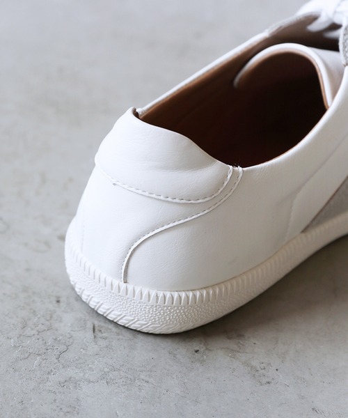 【セール】ジャーマントレーナースニーカー（スニーカー）｜ESSENTIALS WARDROBE（エッセンシャルワードローブ）