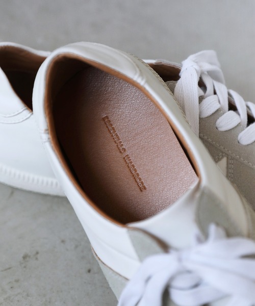 【セール】ジャーマントレーナースニーカー（スニーカー）｜ESSENTIALS WARDROBE（エッセンシャルワードローブ）