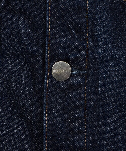 RED CARD TOKYO（レッドカード）の「【別注】RED CARD コットン デニムジャケット（デニムジャケット・メンズ・ネイビー・L/M）」の12枚目の写真