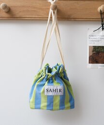 BIRTHDAY BAR | 【SAHIR サヒール】Drawstring bag 巾着ポーチ(ポーチ)