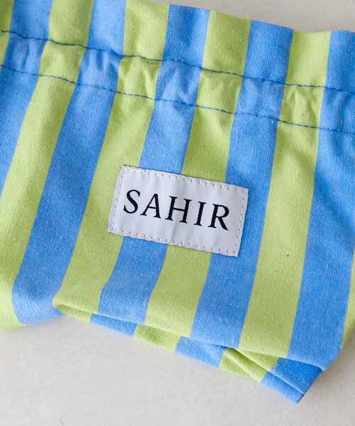 BIRTHDAY BAR(バースデイバー)の「【SAHIR サヒール】Drawstring bag 巾着ポーチ(ポーチ・レディース・ブラウン/グリーン/ブルー/グレー・0)」の18枚目の写真