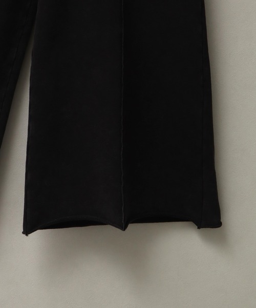 welise（ウェライズ）の「【welise/ウェライズ】ヘビーウェイトスウェット/ケミカルオーバーダイ センタークリース ワイドフレアパンツ（スウェットパンツ・メンズ・グレー/ワイン/ダークブラウン/ブラック系・S/M/L）」の20枚目の写真