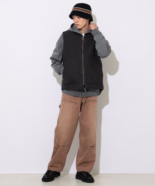 BEAMS HEART(ビームスハート)の「GMS ダック ベスト(ベスト・メンズ・チャコールグレー/ブラック・SMALL/MEDIUM/LARGE)」の3枚目の写真