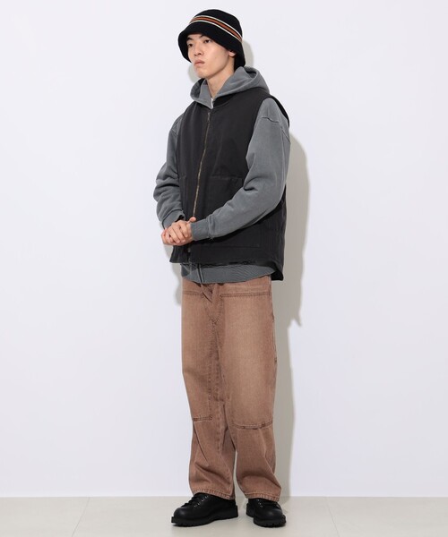 BEAMS HEART(ビームスハート)の「GMS ダック ベスト(ベスト・メンズ・チャコールグレー/ブラック・SMALL/MEDIUM/LARGE)」の4枚目の写真
