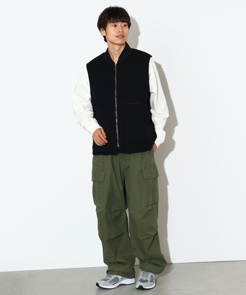 BEAMS HEART(ビームスハート)の「GMS ダック ベスト(ベスト・メンズ・チャコールグレー/ブラック・SMALL/MEDIUM/LARGE)」の7枚目の写真