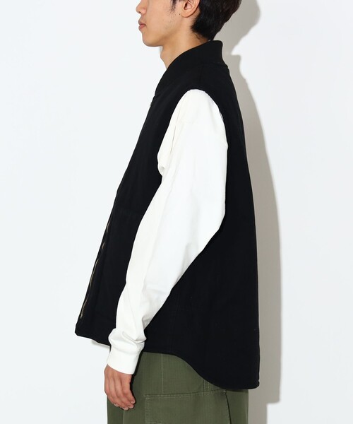 BEAMS HEART(ビームスハート)の「GMS ダック ベスト(ベスト・メンズ・チャコールグレー/ブラック・SMALL/MEDIUM/LARGE)」の15枚目の写真