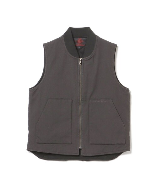 BEAMS HEART(ビームスハート)の「GMS ダック ベスト(ベスト・メンズ・チャコールグレー/ブラック・SMALL/MEDIUM/LARGE)」の17枚目の写真