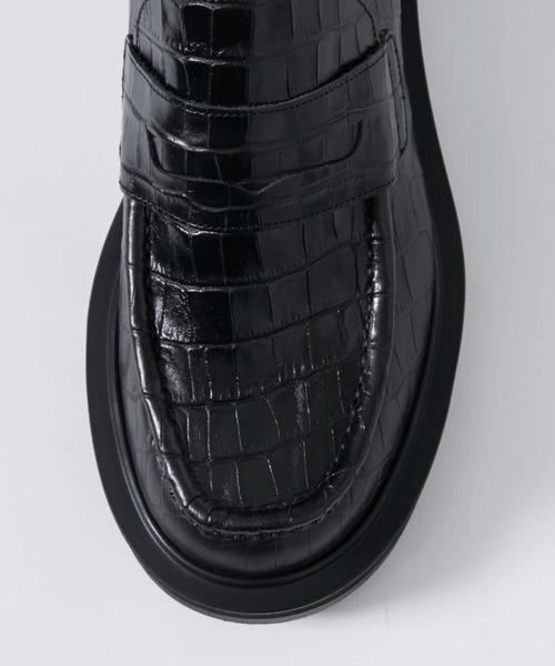 Jieda（ジエダ）の「LEATHER LOAFER（ローファー・メンズ・ブラック・42/41）」の6枚目の写真