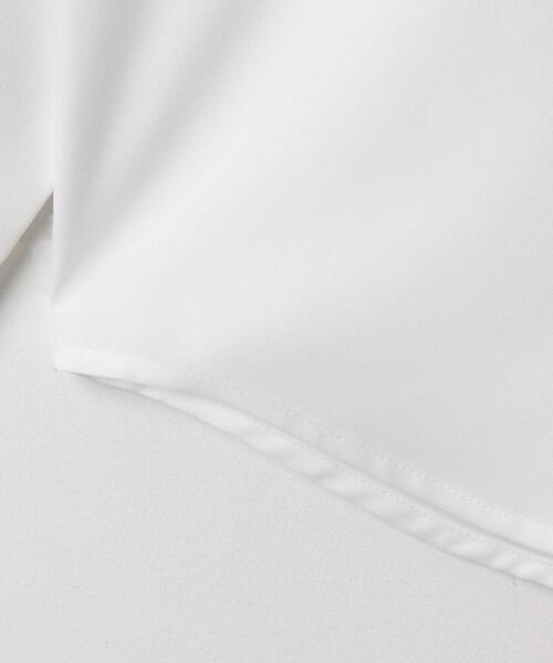 LUCY（ルーシー）の「LUCY/ボウタイロングスリーブシャツ（シャツ/ブラウス・メンズ・ブラック/ホワイト・MEDIUM/LARGE）」の6枚目の写真